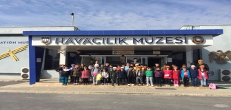 3. Sınıflarımızın İstanbul Atatürk Köşkü ve  Havacılık Müzesi Gezileri