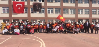 Kırgızistan'dan Gelen Misafirlerimizin Okulumuzdaki Gösterileri